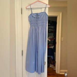 Anthro midi dress